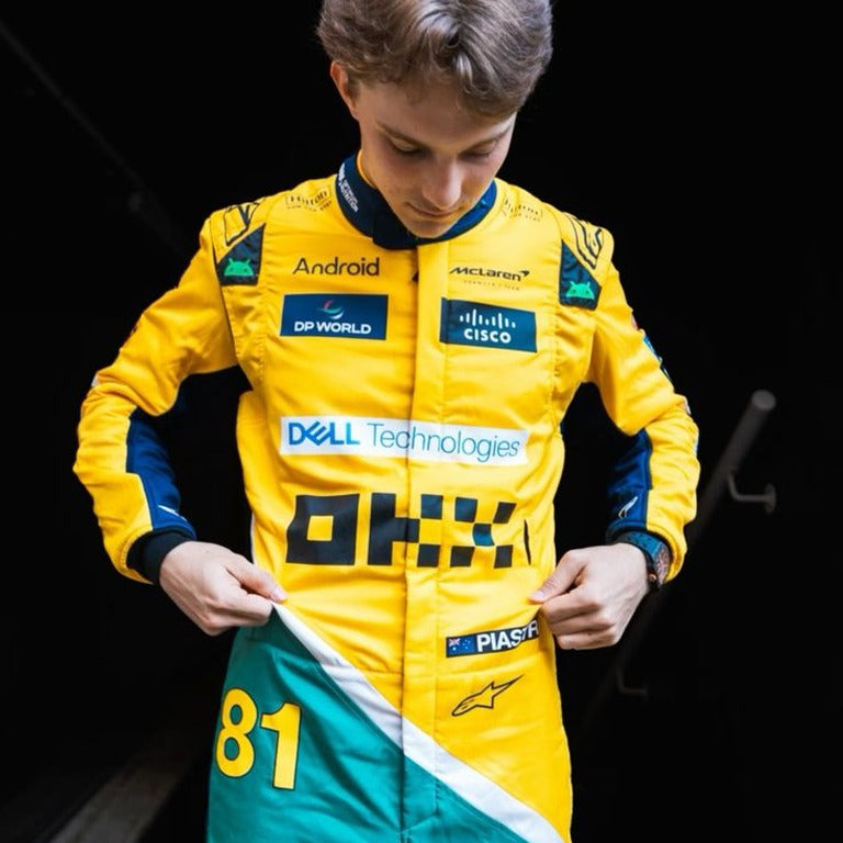 2024 Oscar Piastri Monaco GP Mclaren F1 Replica Racing Suit In Stock