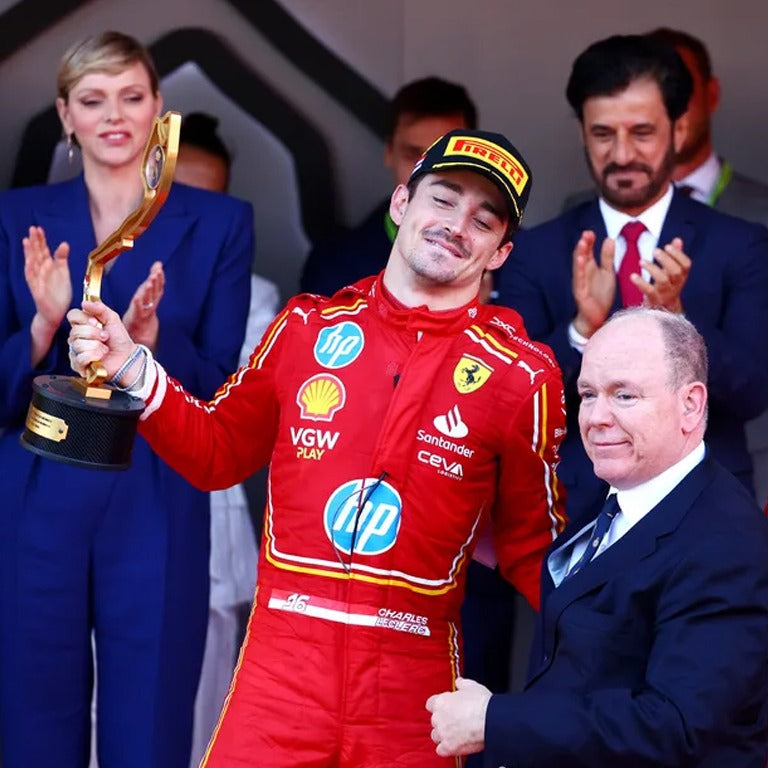 2024 Charles Leclerc Monaco GP Ferrari F1 Replica Race Suit