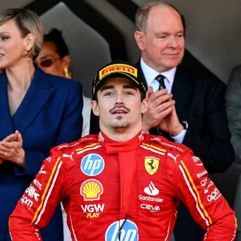 2024 Charles Leclerc Monaco GP Ferrari F1 Replica Race Suit