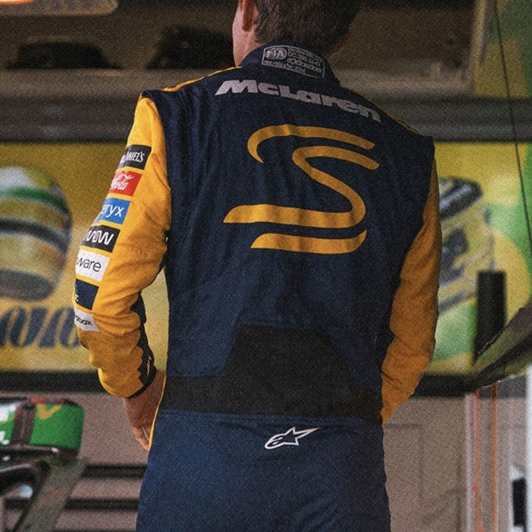 2024 Oscar Piastri Monaco GP Mclaren F1 Replica Racing Suit In Stock