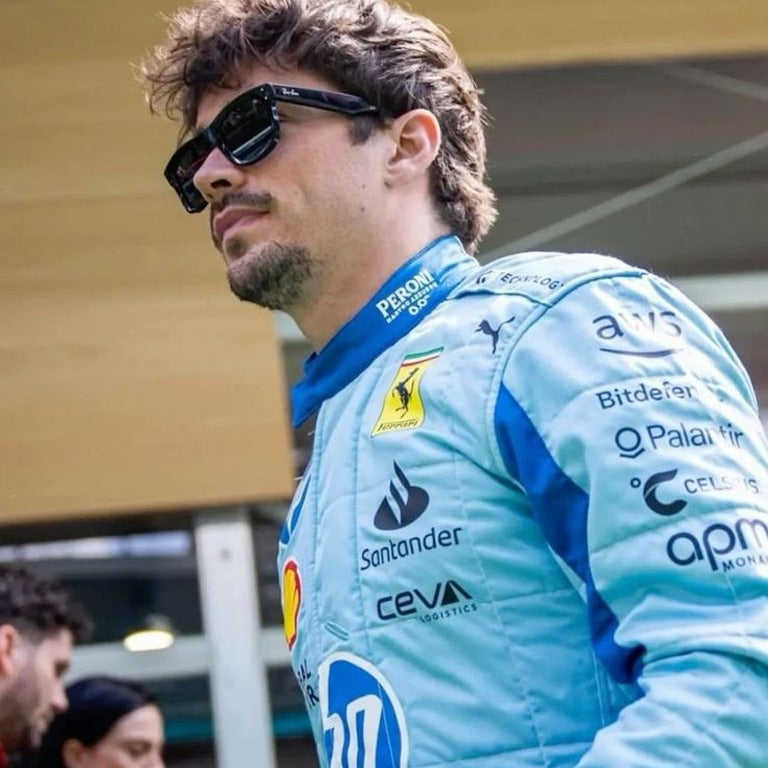 2024 Charles Leclerc Ferrari Miami GP F1 Replica Race Suit