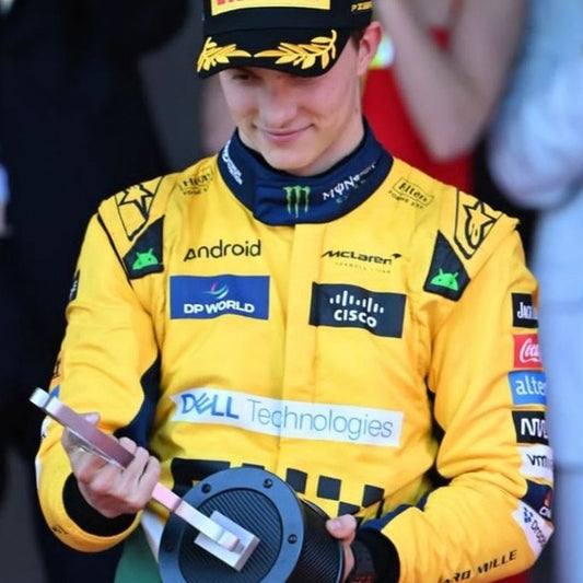 2024 Oscar Piastri Monaco GP Mclaren F1 Replica Racing Suit In Stock