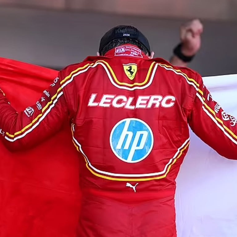 2024 Charles Leclerc Monaco GP Ferrari F1 Replica Race Suit