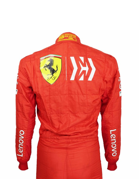 2019 Charles Leclerc Ferrari F1 Race Suit REPLICA In Stock