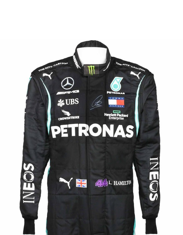 2020 Lewis Hamilton Mercedes F1 Race Suit REPLICA In Stock