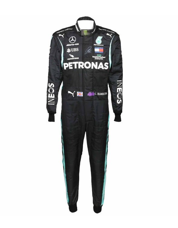 2020 Lewis Hamilton Mercedes F1 Race Suit REPLICA In Stock
