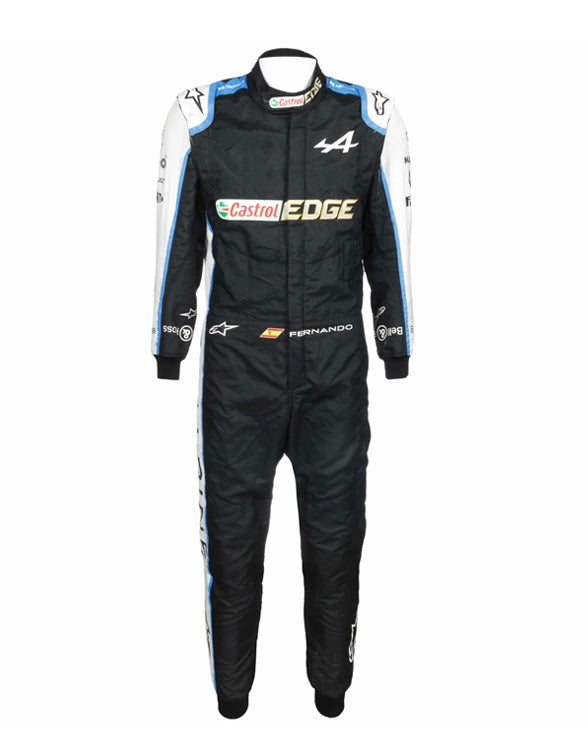 2021 Fernando Alonso Alpine F1 Race Suit REPLICA In Stock
