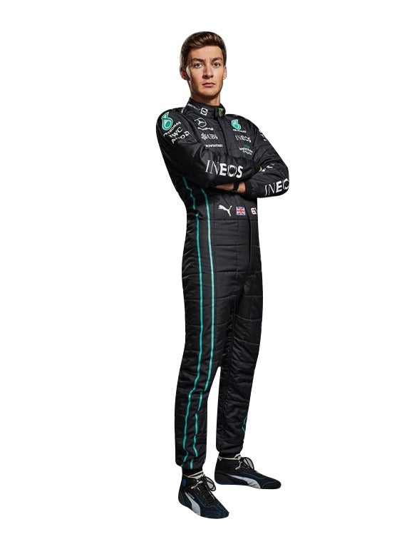 2022 George Russell PETRONAS Mercedes F1 Race Suit REPLICA In Stock
