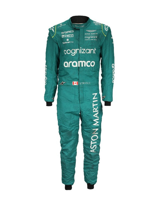 2022 Lance Stroll Aston Martin F1 Race Suit REPLICA