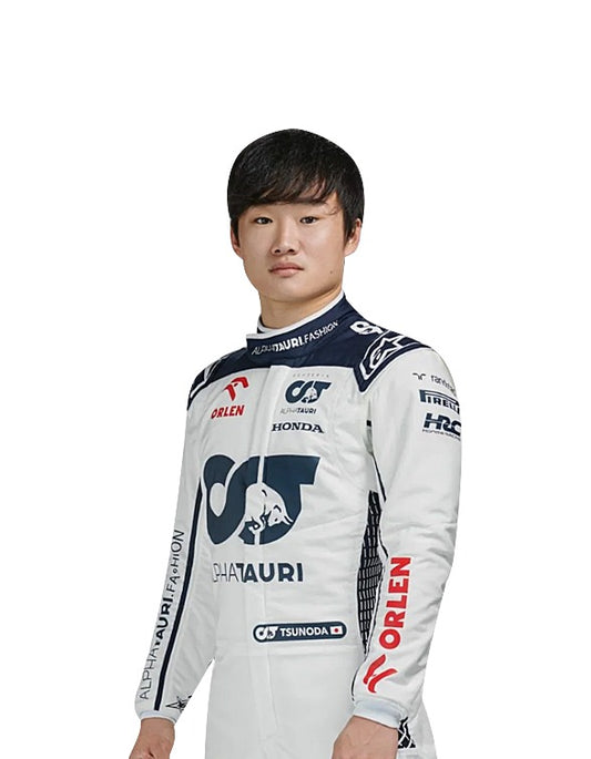 2023 Yuki Tsunoda Alphatauri F1 Race Suit REPLICA In Stock