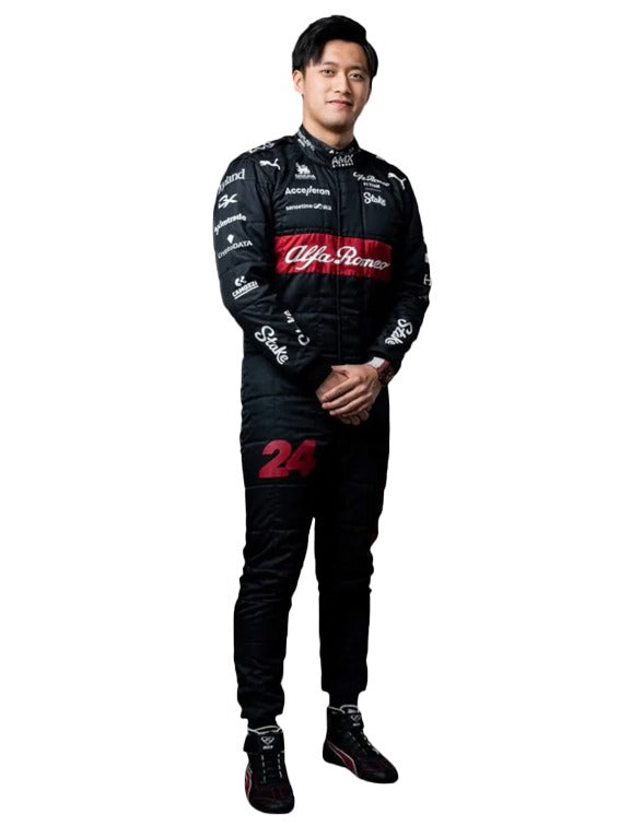 2023 Zhou Guanyu Alfa Romeo F1 Race Suit Replica