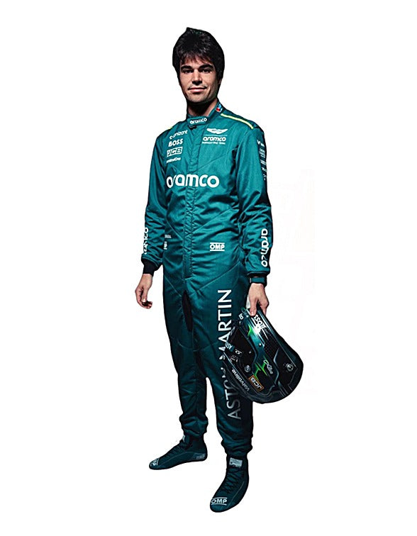 2024 Lance Stroll Aston Martin F1 Race Suit REPLICA In Stock