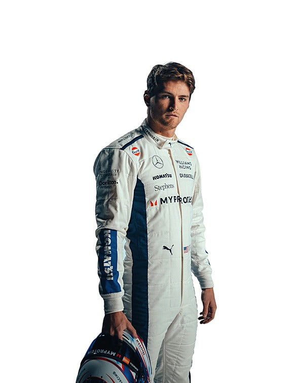 2024 Logan Sargeant Williams F1 Race Suit REPLICA In Stock