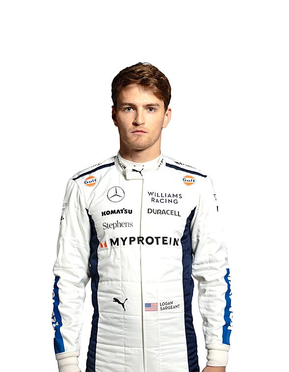 2024 Logan Sargeant Williams F1 Race Suit REPLICA In Stock