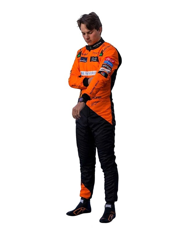 2024 New McLaren Oscar Piastri F1 Team Race Suit REPLICA In Stock