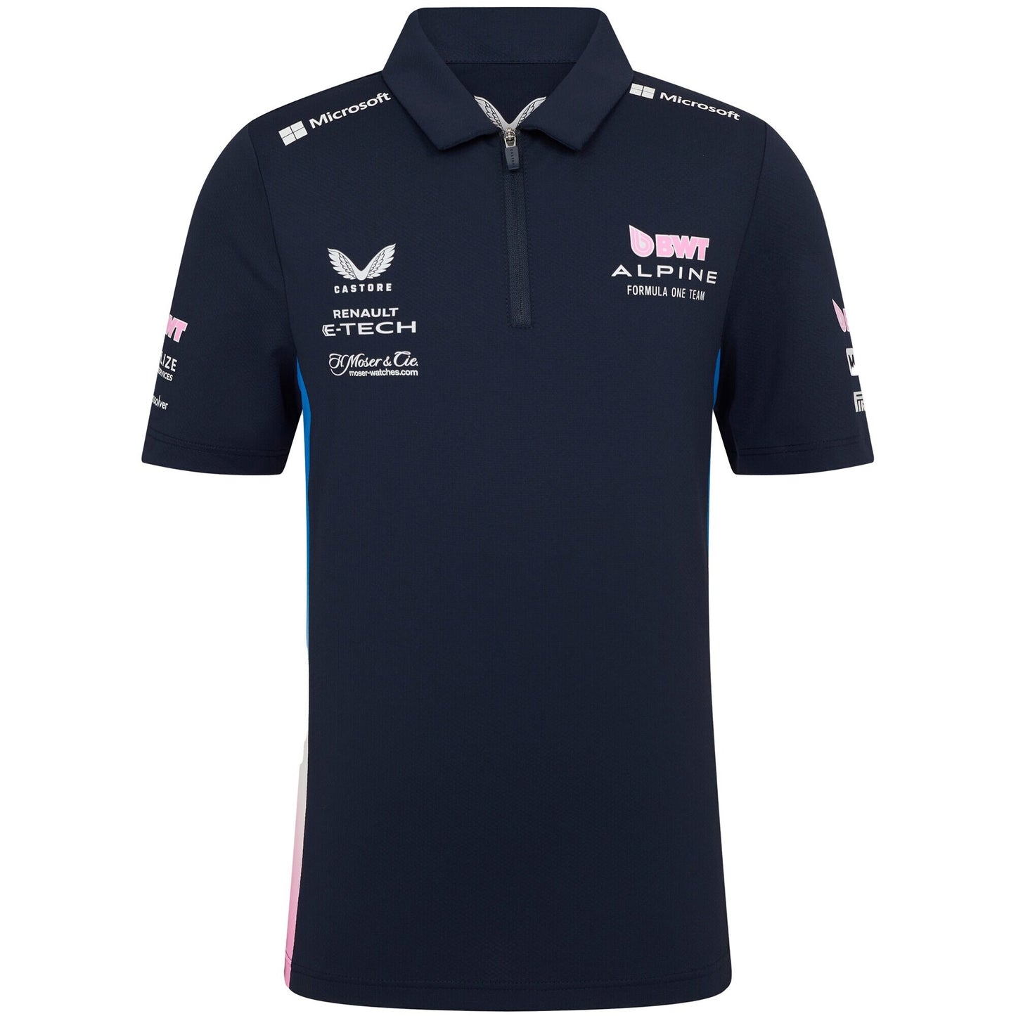 Alpine F1 Team Replica 2025 Polo - Navy - Kids