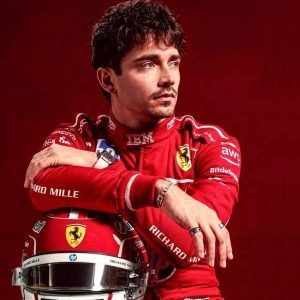 2025 Charles Leclerc Ferrari F1 Replica Race Suit