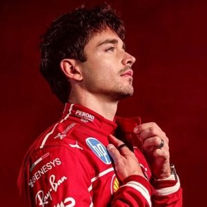 2025 Charles Leclerc Ferrari F1 Replica Race Suit