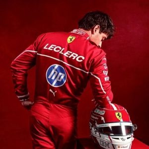 2025 Charles Leclerc Ferrari F1 Replica Race Suit