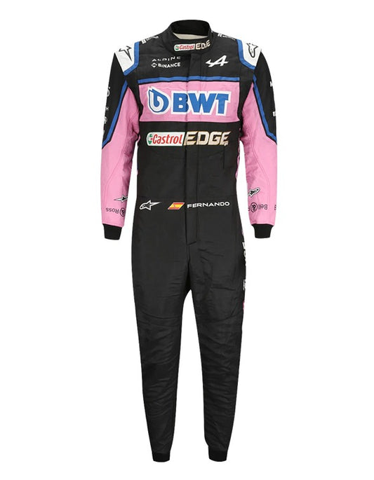 2022 Esteban Ocon British Gp F1 Race Suit REPLICA