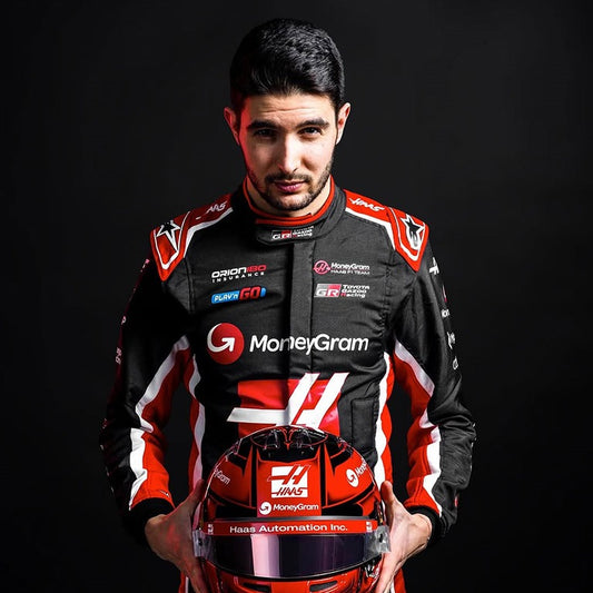 2025 HAAS ESTEBAN OCON F1 RACE SUIT REPLICA In Stock