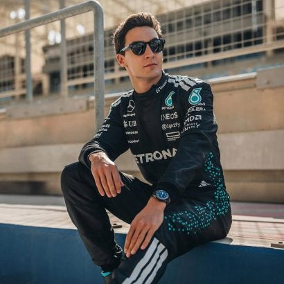 2025 MERCEDES GEORGE RUSSELL F1 RACE SUIT REPLICA In Stock