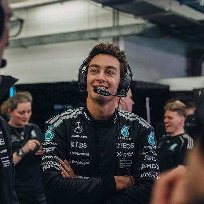 2025 MERCEDES GEORGE RUSSELL F1 RACE SUIT REPLICA In Stock