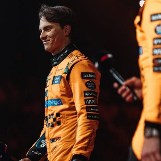2025 MCLAREN OSCAR PIASTRI RACE SUIT F1 RACE SUIT REPLICA In Stock