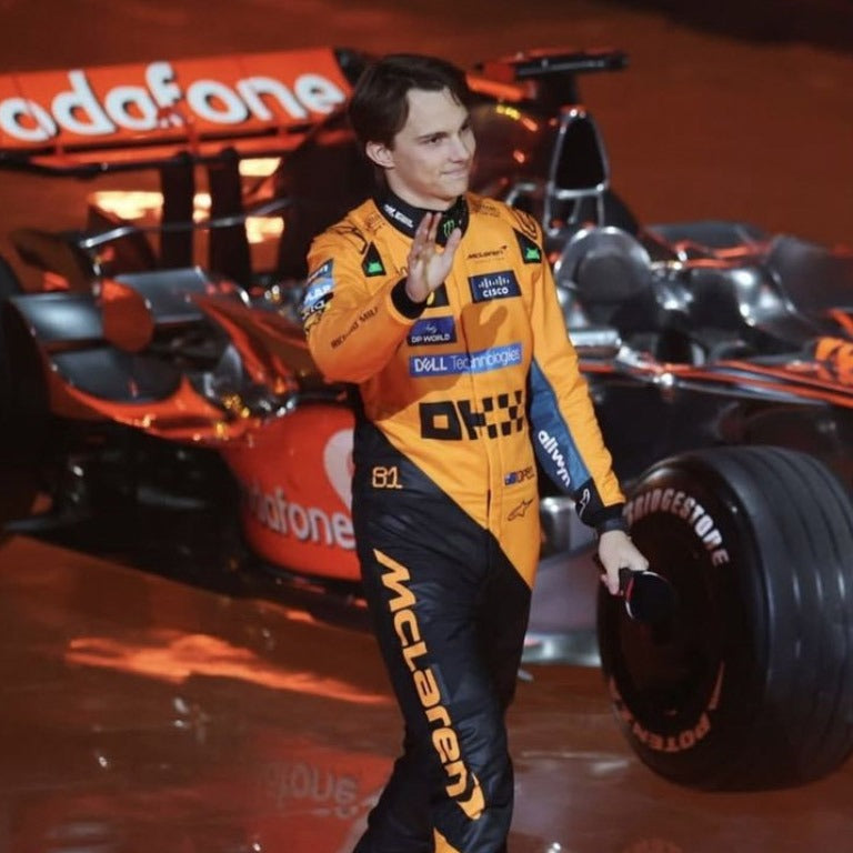 2025 MCLAREN OSCAR PIASTRI RACE SUIT F1 RACE SUIT REPLICA In Stock