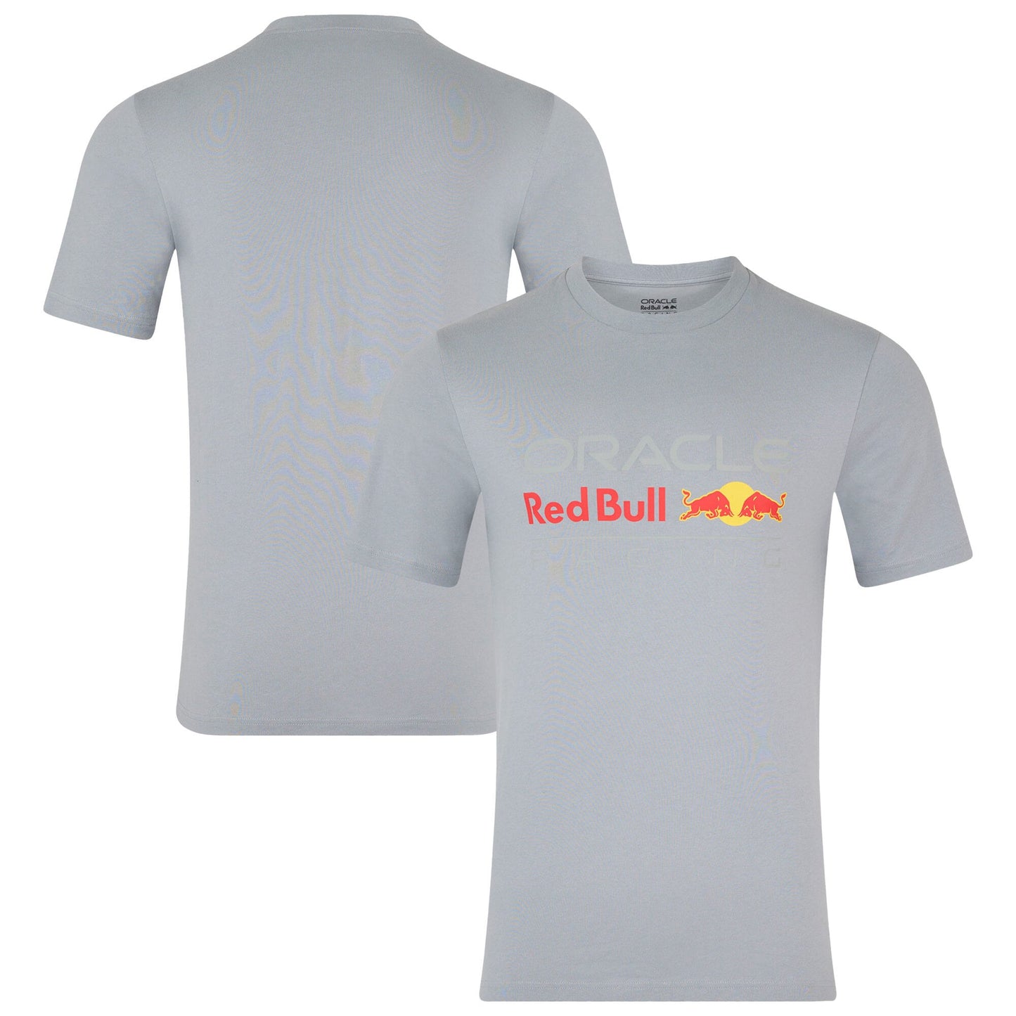 Red Bull Racing Core Logo Replica T-Shirt- Grey - Unisex