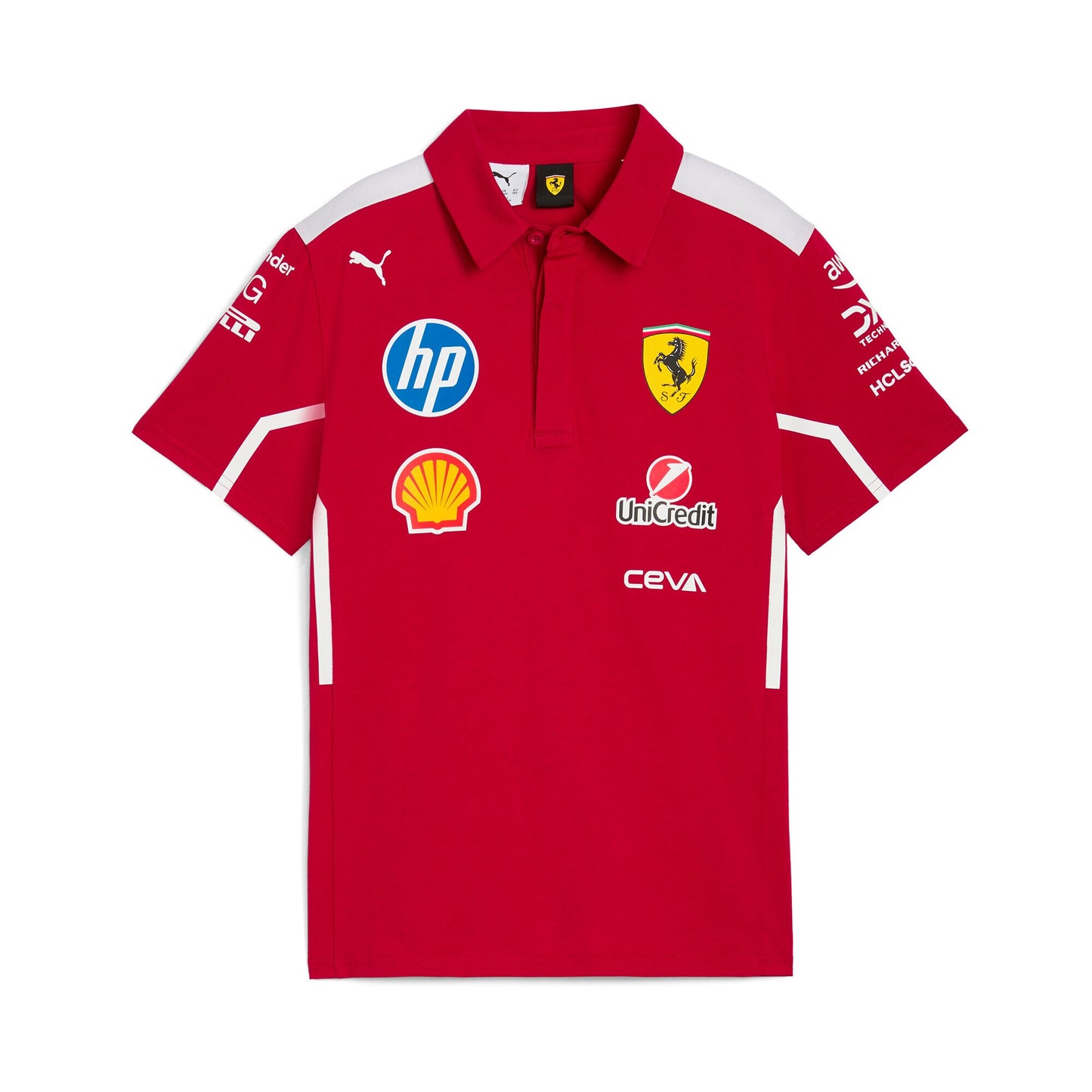 Scuderia Ferrari 2025 Team Replica Polo