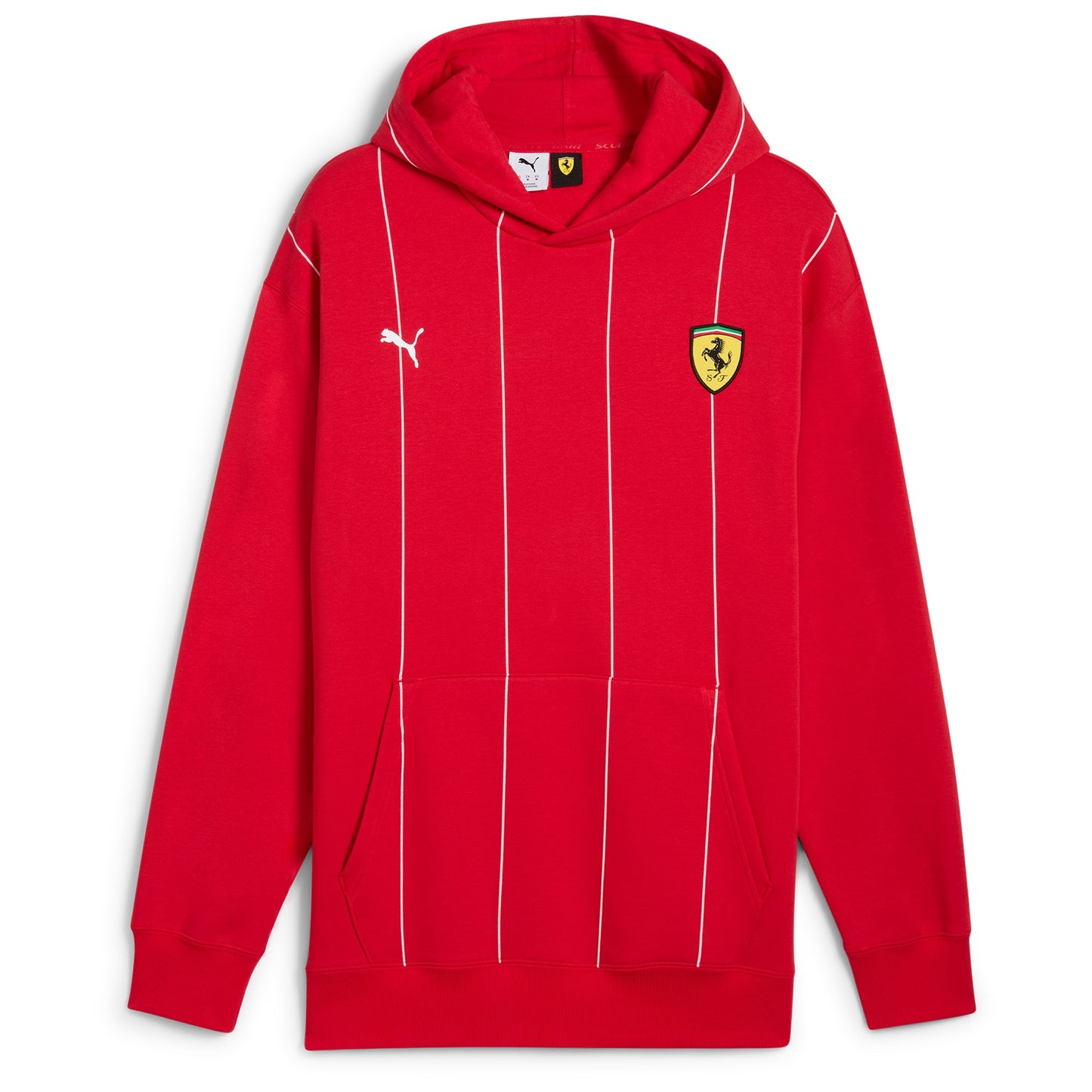 Scuderia Ferrari Race Premium Replica Hoodie by Puma - Red