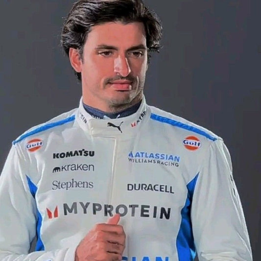 2025 WILLIAMS CARLOS SAINZ F1 Race Suit REPLICA