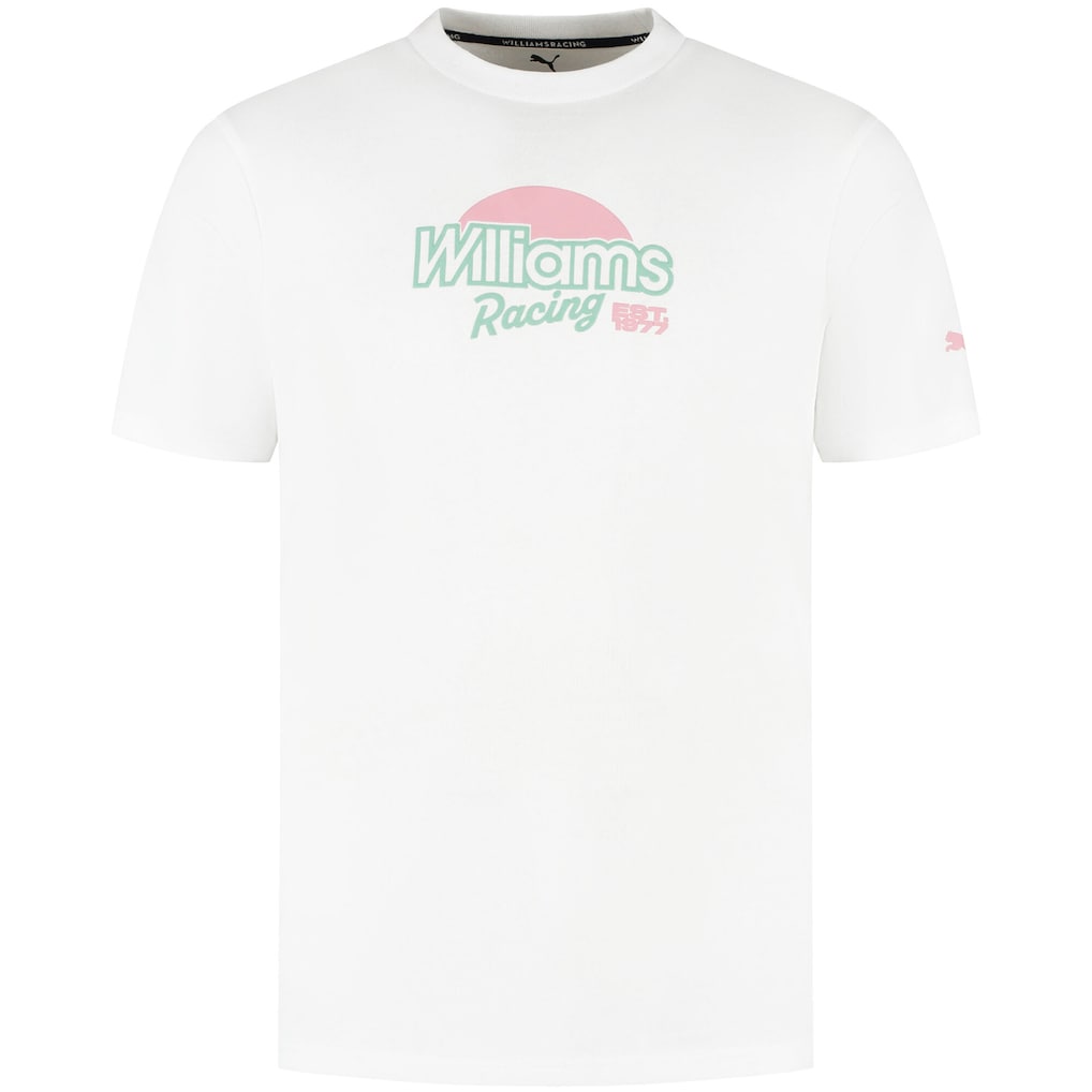 Williams Puma Beach ReplicaT-Shirt - White