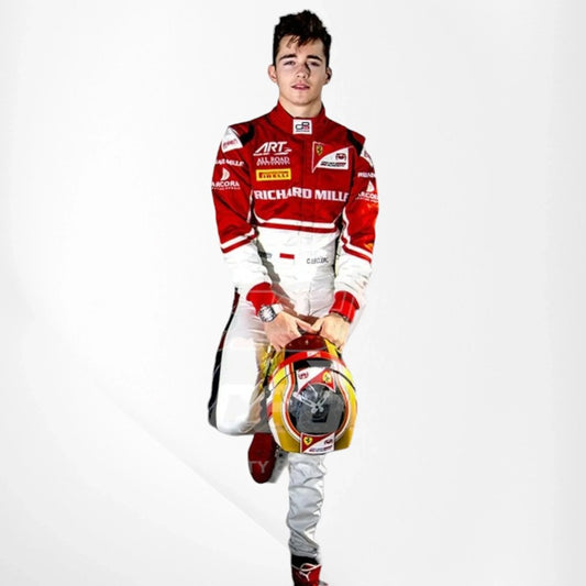 2016 Charles Leclerc Ferrari F1 Race Replica Suit