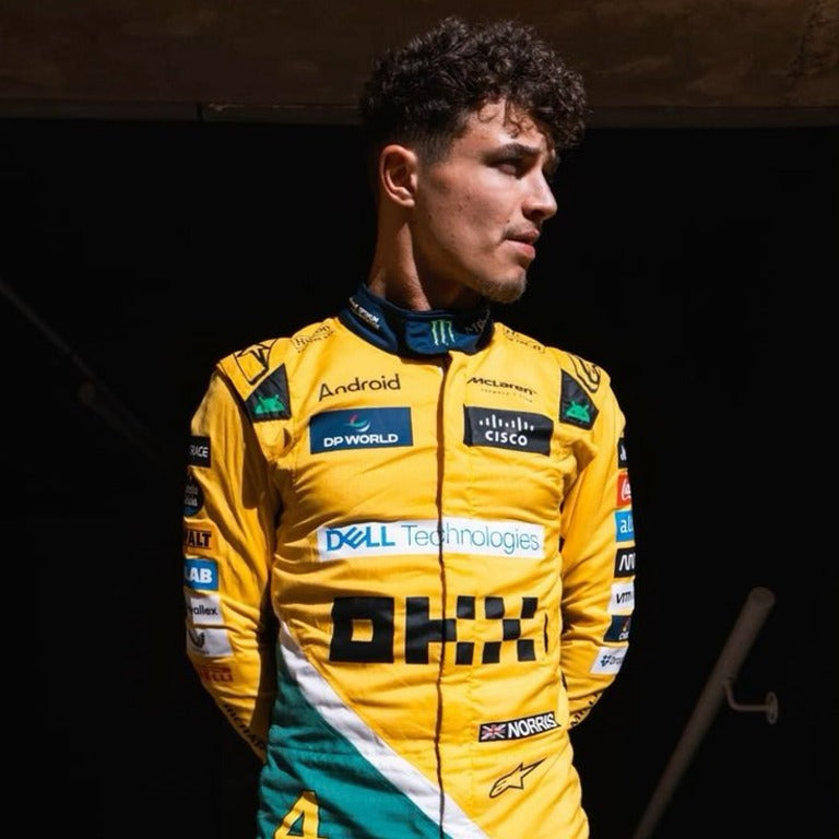 2024 Lando Norris McLaren Monaco GP F1 Replica Racing Suit In Stock