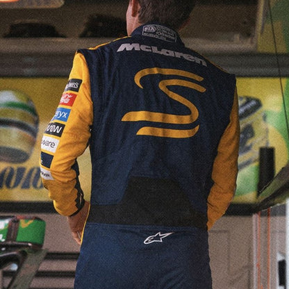 2024 Oscar Piastri Monaco GP Mclaren F1 Replica Racing Suit In Stock