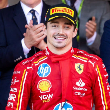 2024 Charles Leclerc Monaco GP Ferrari F1 Replica Race Suit