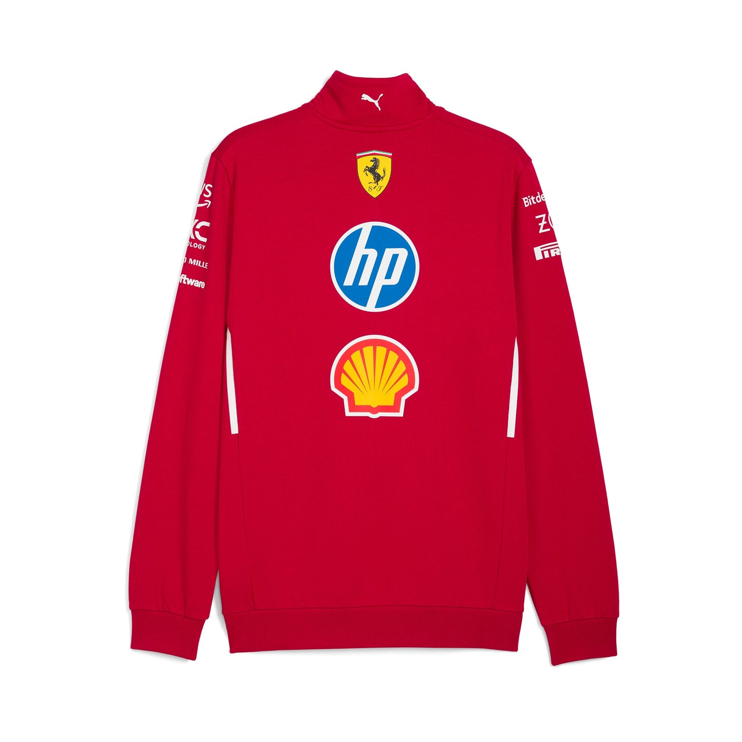 Scuderia Ferrari 2025 Team 1/2 Zip Replica Sweat