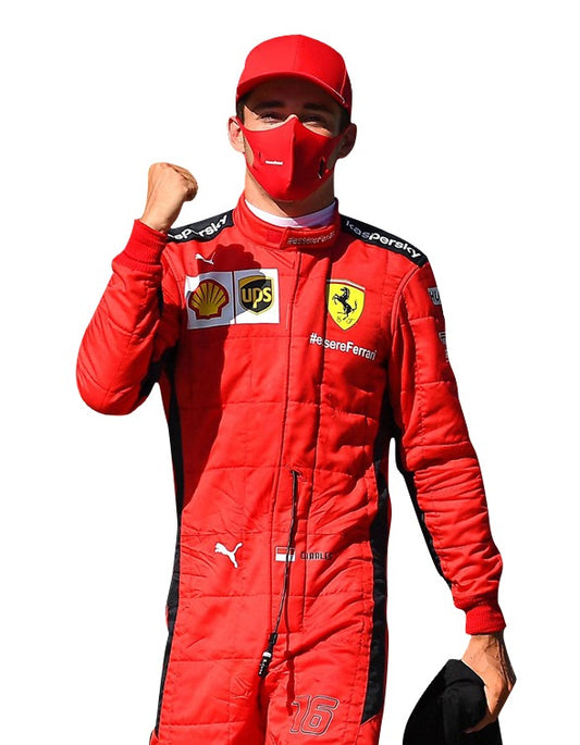 2020 Charles Leclerc Ferrari F1 Race Suit REPLICA In Stock