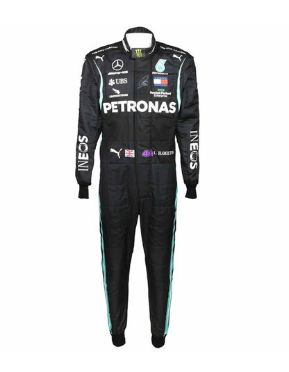 2020 Lewis Hamilton Mercedes F1 Race Suit REPLICA In Stock