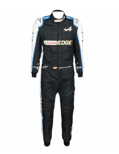 2021 Fernando Alonso Alpine F1 Race Suit REPLICA In Stock