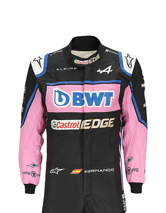 2022 Fernando Alonso Alpine F1 Race Suit REPLICA