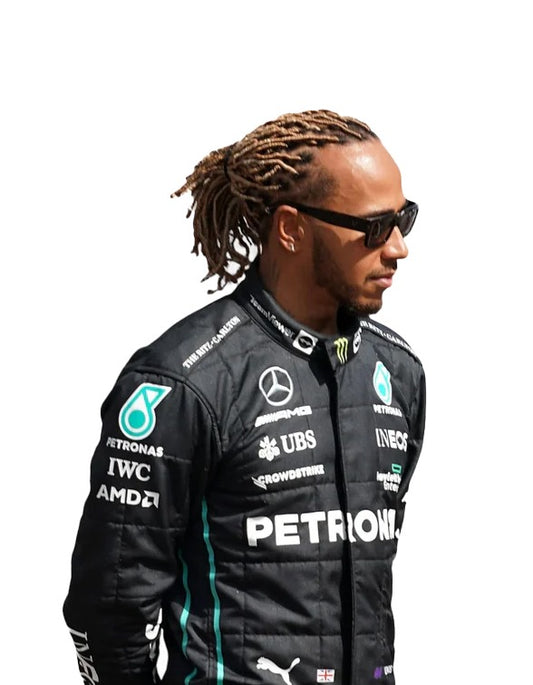 2022 Lewis Hamilton PETRONAS Mercedes F1 Race Suit REPLICA In Stock