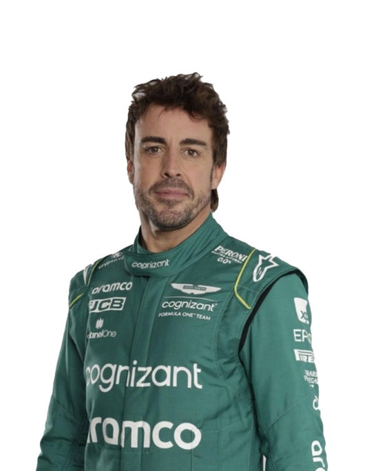 2023 Fernando Alonso Aston Martin F1 Race Suit REPLICA