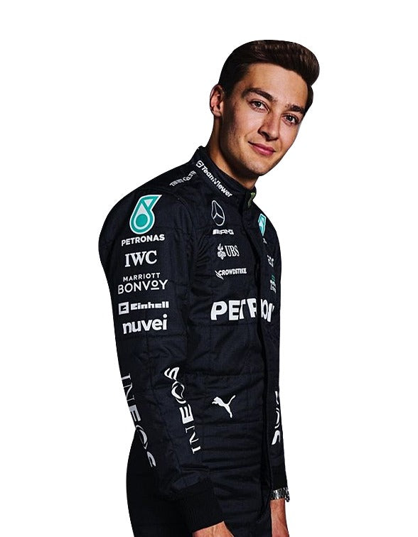 2023 George Russell PETRONAS Mercedes F1 Race Suit REPLICA In Stock