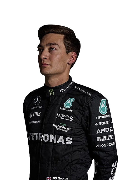 2023 George Russell PETRONAS Mercedes F1 Race Suit REPLICA In Stock