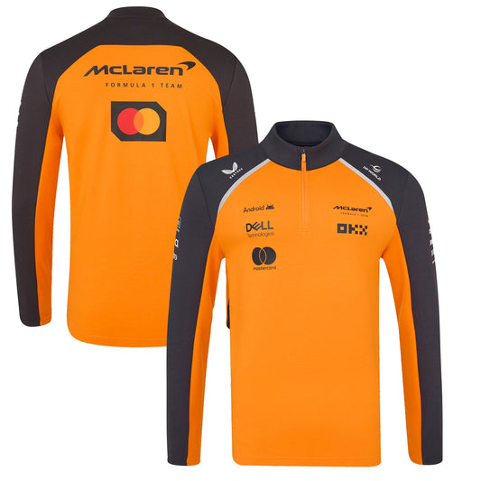 McLaren 2025 1/4 Replica Zip Midlayer Top - Unisex