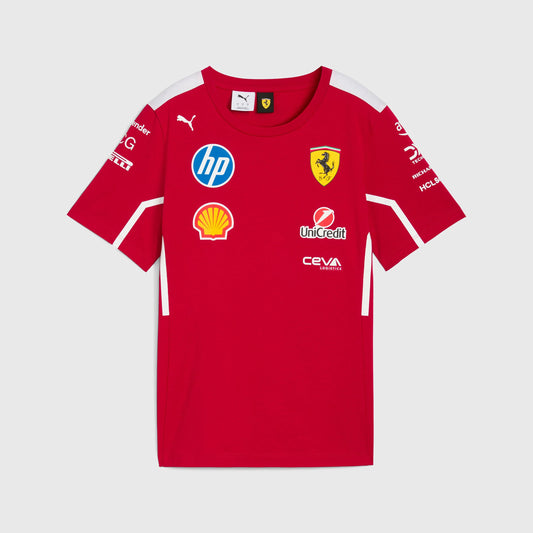 Scuderia Ferrari F1 PUMA 2025 Team Replica T-shirt