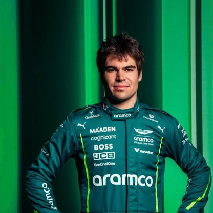 2025 ASTON MARTIN LANCE STROLL F1 Race Suit REPLICA
